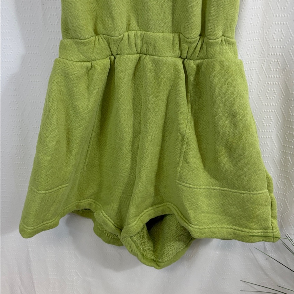 Free People Oliver Romper in Celery Juice Colorway 45396 - Picture 7 of 12